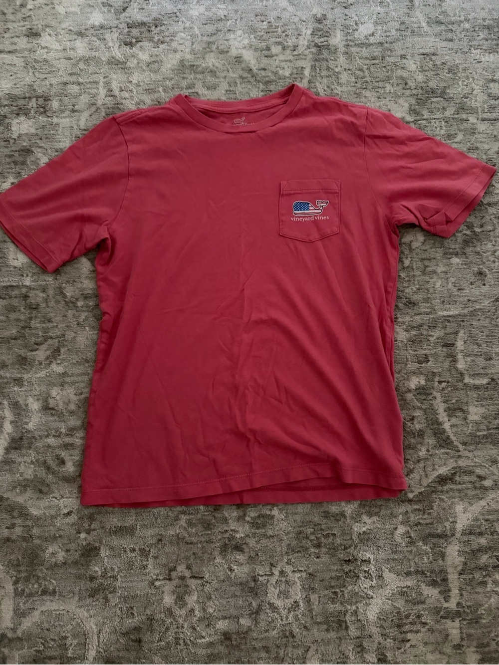Vineyard Vines Men’s Short Sleeve Pocket Tee - Red